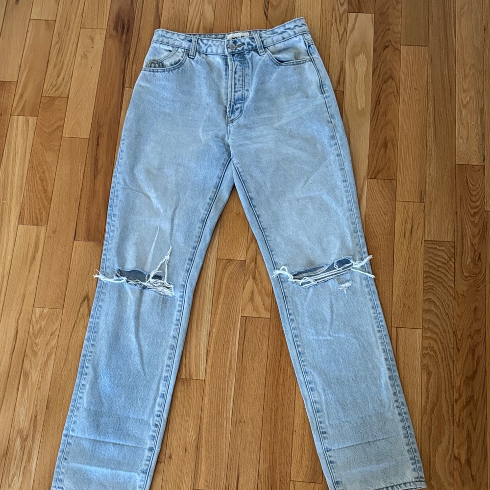 Rollas Classic Straight Jeans, size 26